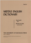 Middle English Dictionary Format