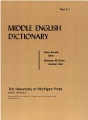 Middle English Dictionary