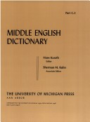 Middle English Dictionary