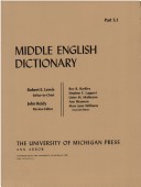 Middle English Dictionary