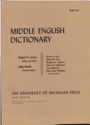 Middle English Dictionary
