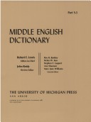 Middle English Dictionary Format