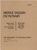 Middle English Dictionary