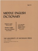 Middle English Dictionary