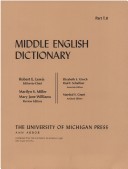Middle English Dictionary