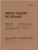 Middle English Dictionary