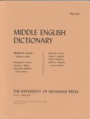 Middle English Dictionary