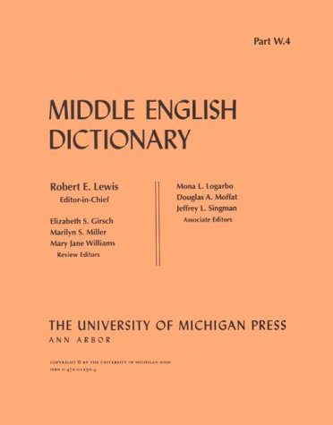 Middle English Dictionary