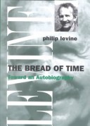 The Bread of Time: Toward an Autobiography
