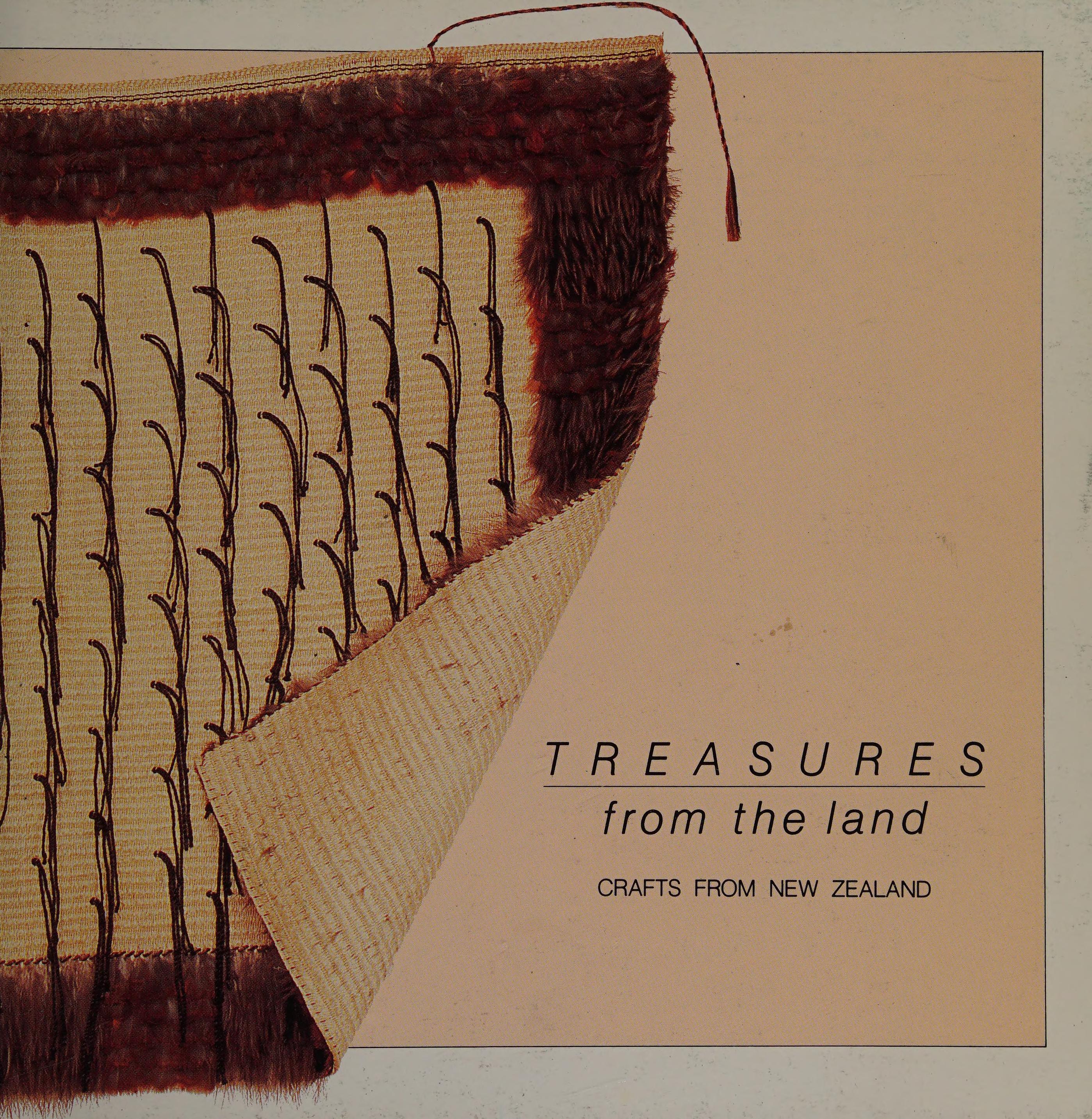 Treasures From The Land Crafts From New Zealand