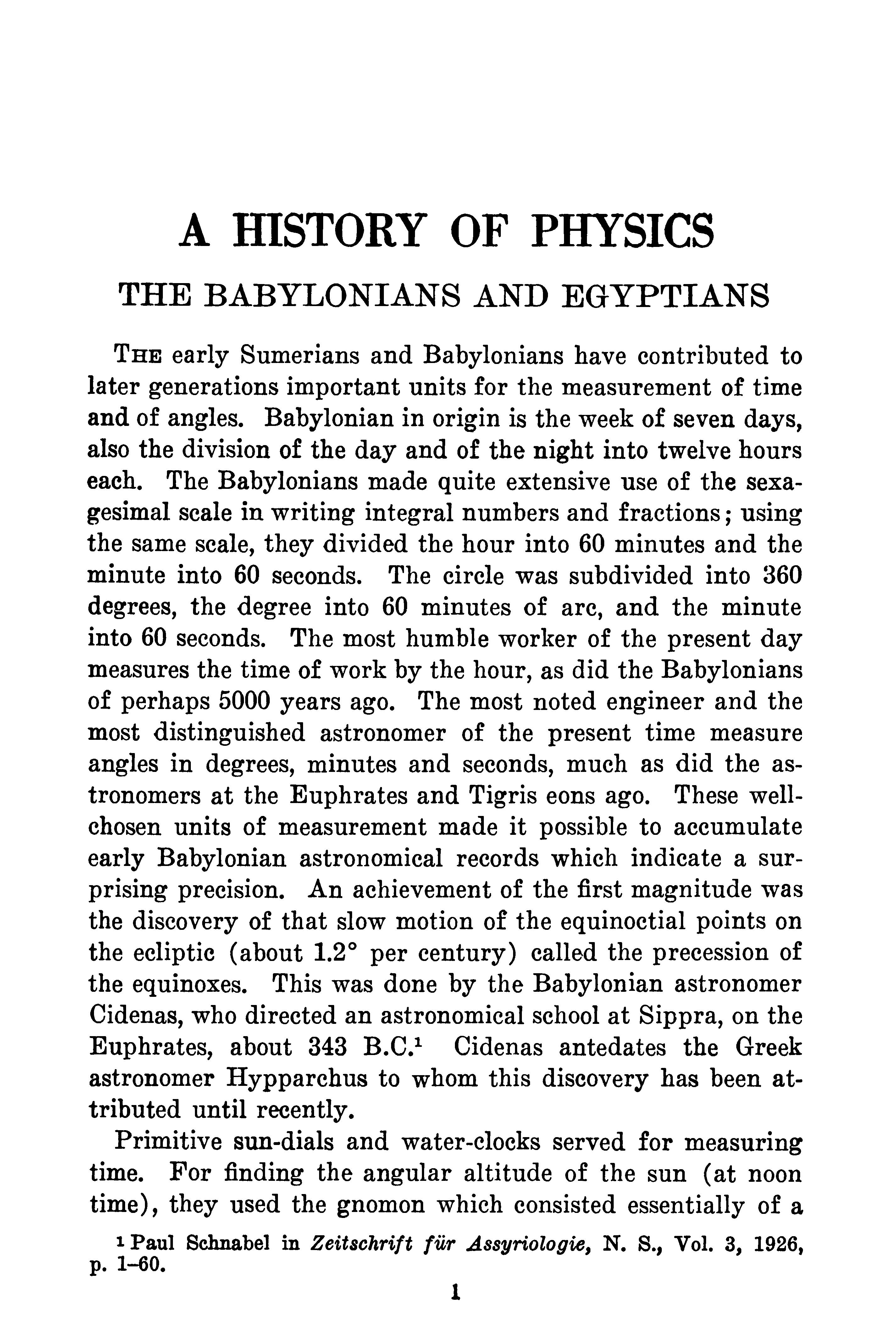 History of Physics