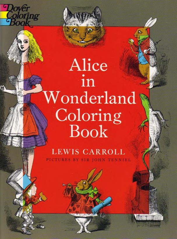 Alice in Wonderland Coloring Book by Lewis Carroll, ISBN 9780486228532