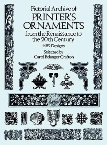 Pictorial Archive of Printer's Ornaments