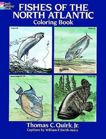 Fishes Of The North Atlantic Coloring Book