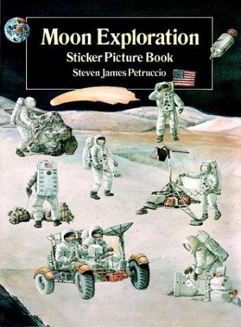 Moon Exploration Sticker Picture Book