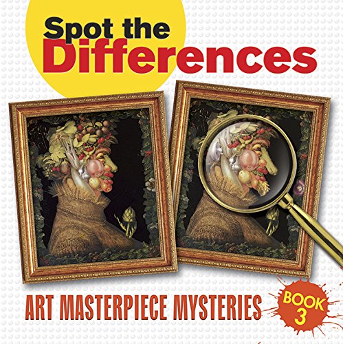 Spot the Differences: Art Masterpieces, Book 3