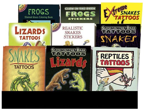 Little Act Bk Reptiles Replen Pack 135 Bks