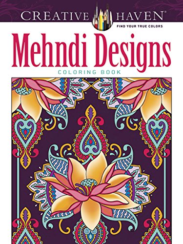 Creative Haven Mehndi Designs Collection Coloring Book