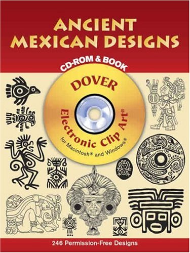 Ancient Mexican Designs CD-ROM and Book