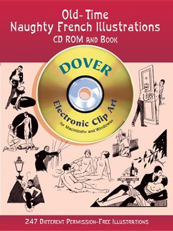 Old-Time Naughty French Illustrations CD-ROM and Book
