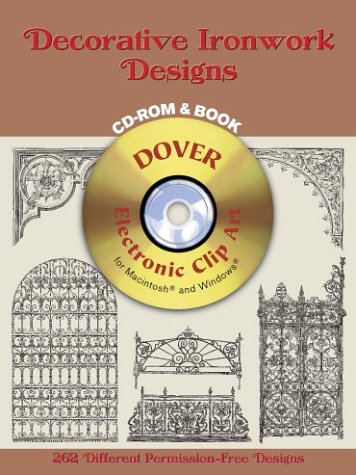Decorative Ironwork Designs CD-ROM and Book