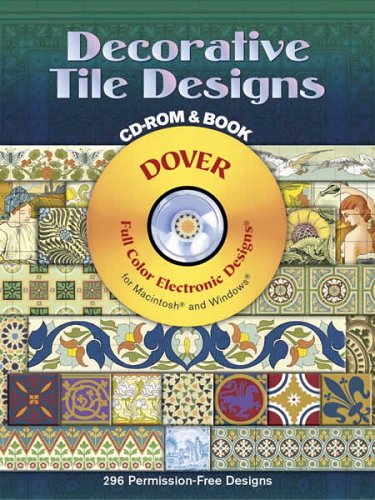 Decorative Tile Designs Cd-Rom and Book