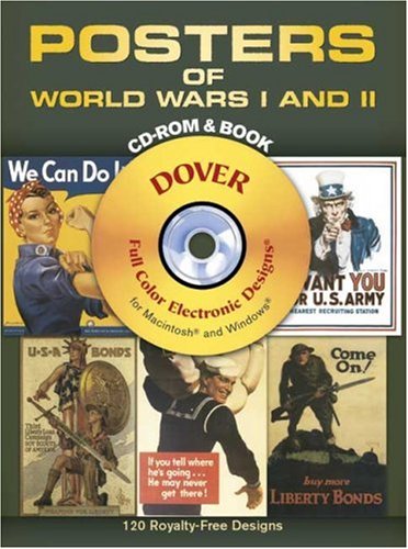 Posters of World Wars I and II CD-ROM and Book
