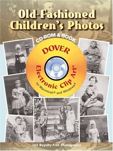 Old-Fashioned Children's Photos CD-ROM and Book