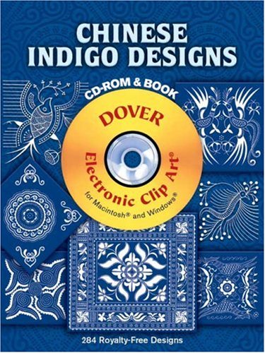 Chinese Indigo Designs CD-ROM and Book