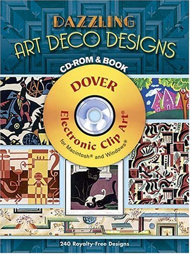 Dazzling Art Deco Designs CD-ROM and Book