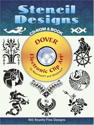 Stencil Designs CD-ROM and Book
