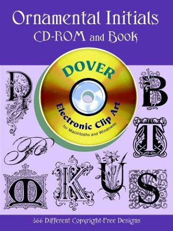 Ornamental Initials Cd-Rom and Book