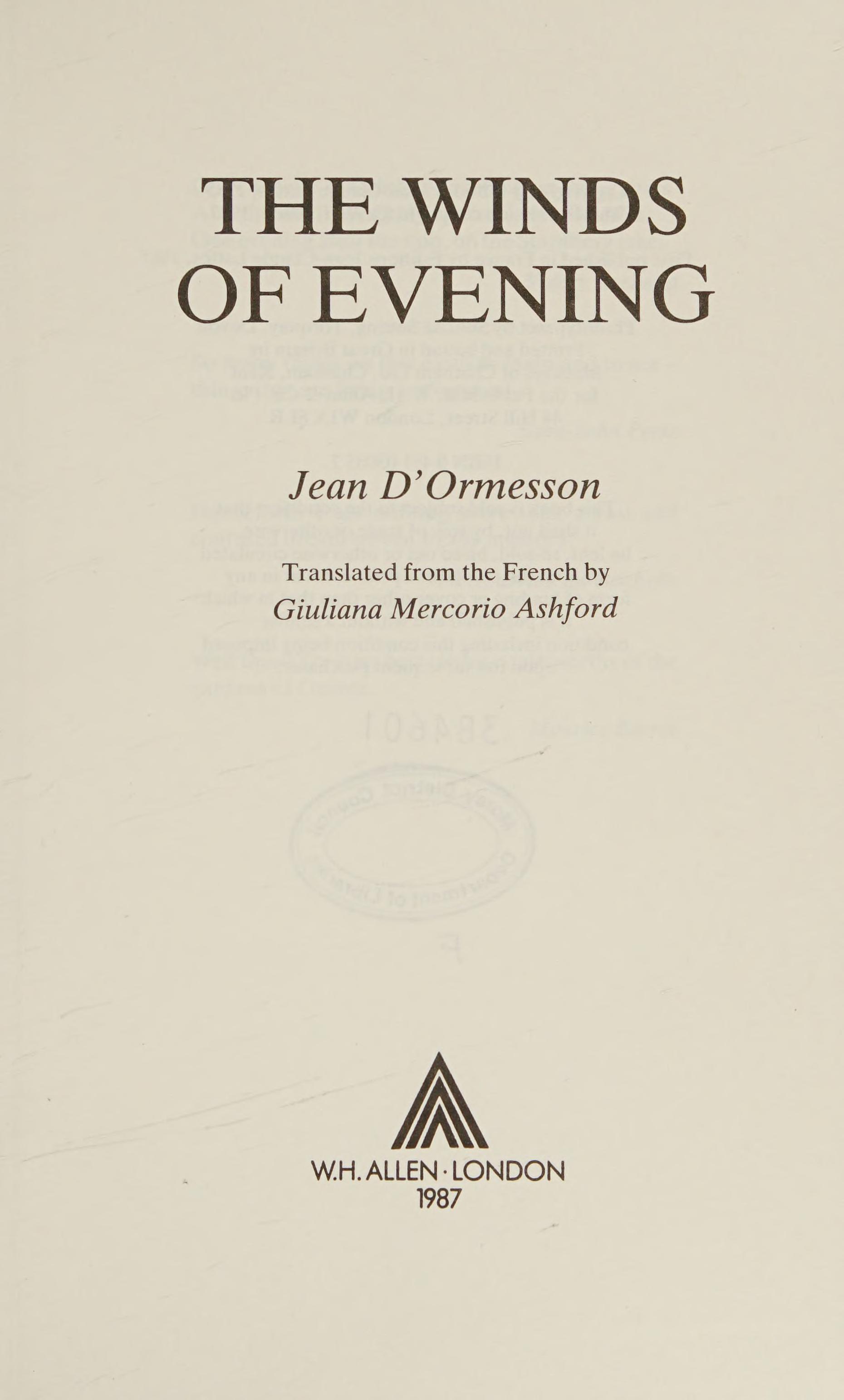 Winds of Evening