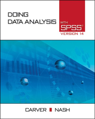 Doing Data Analysis With SPSS: Version 14.0
