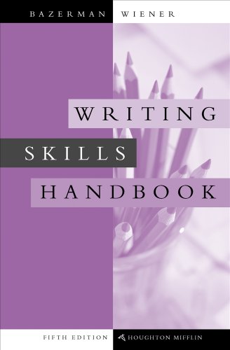 Writing Skills Handbook