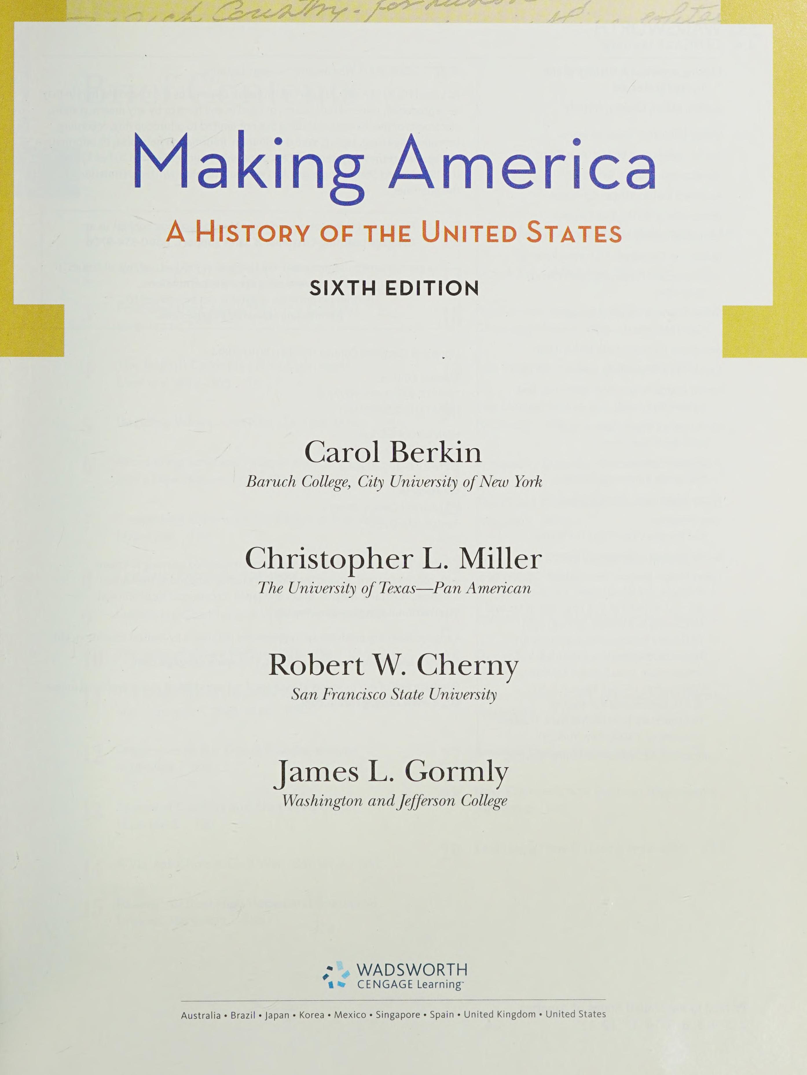 Making America