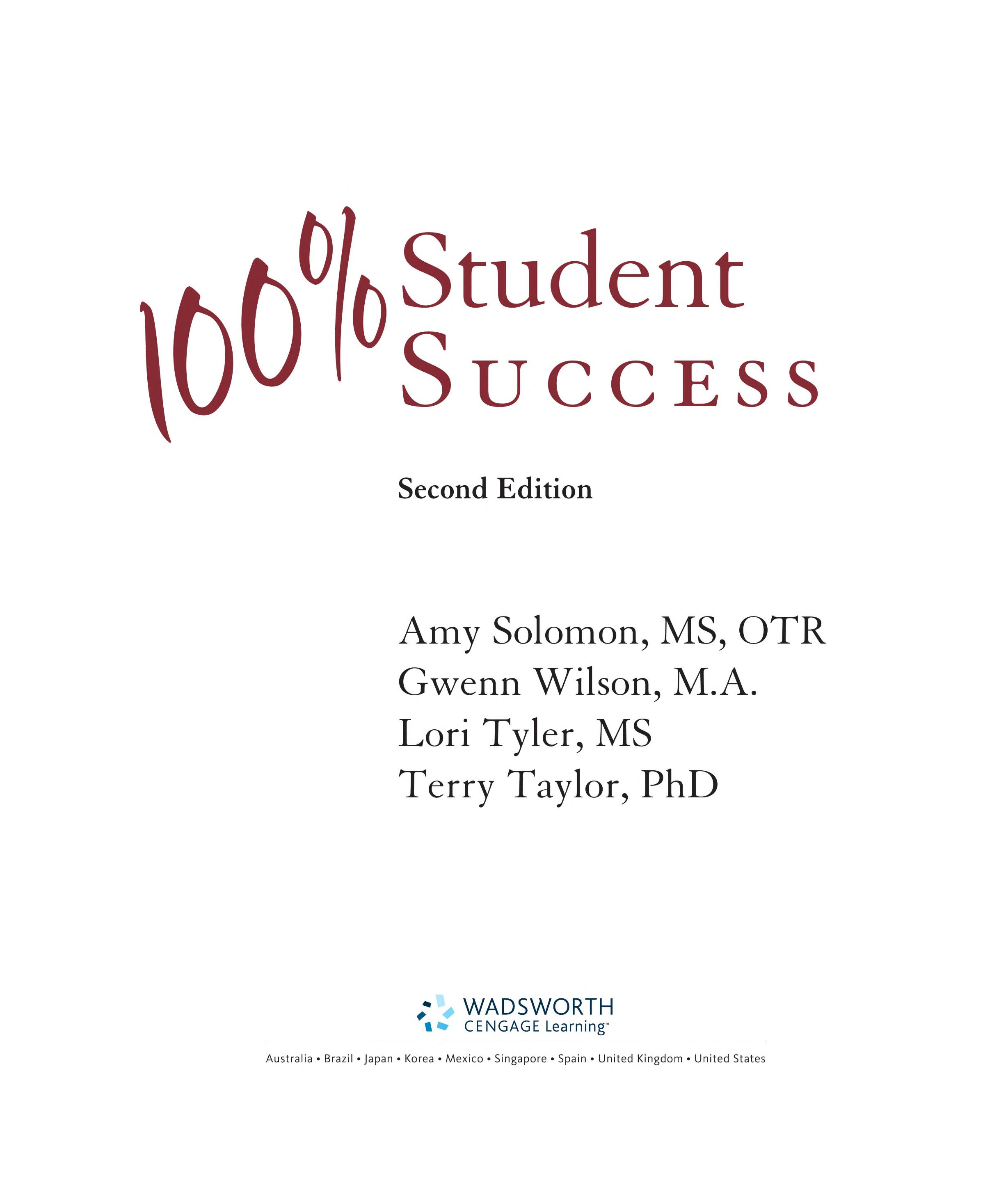100% Student Success