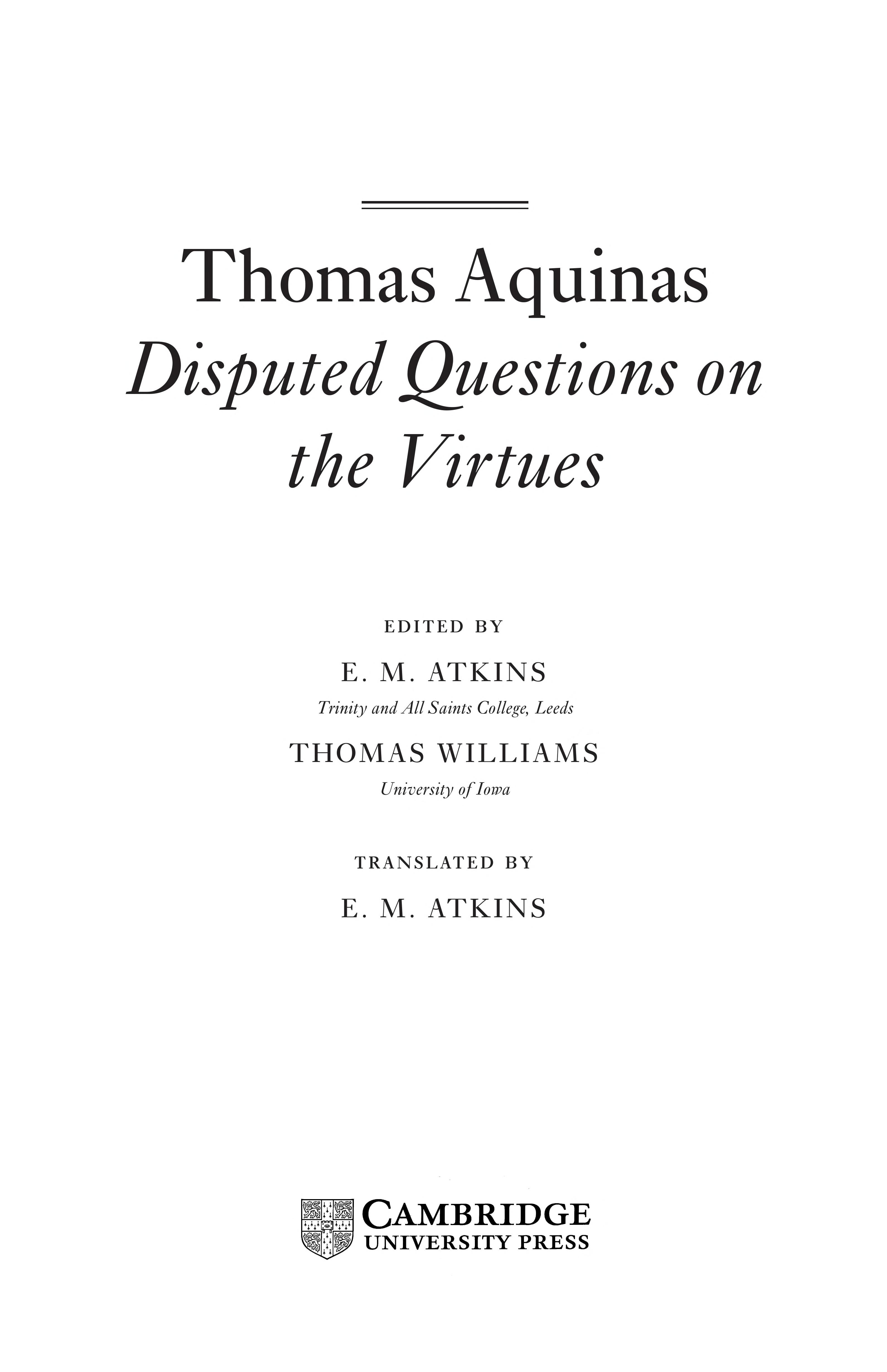 Aquinas