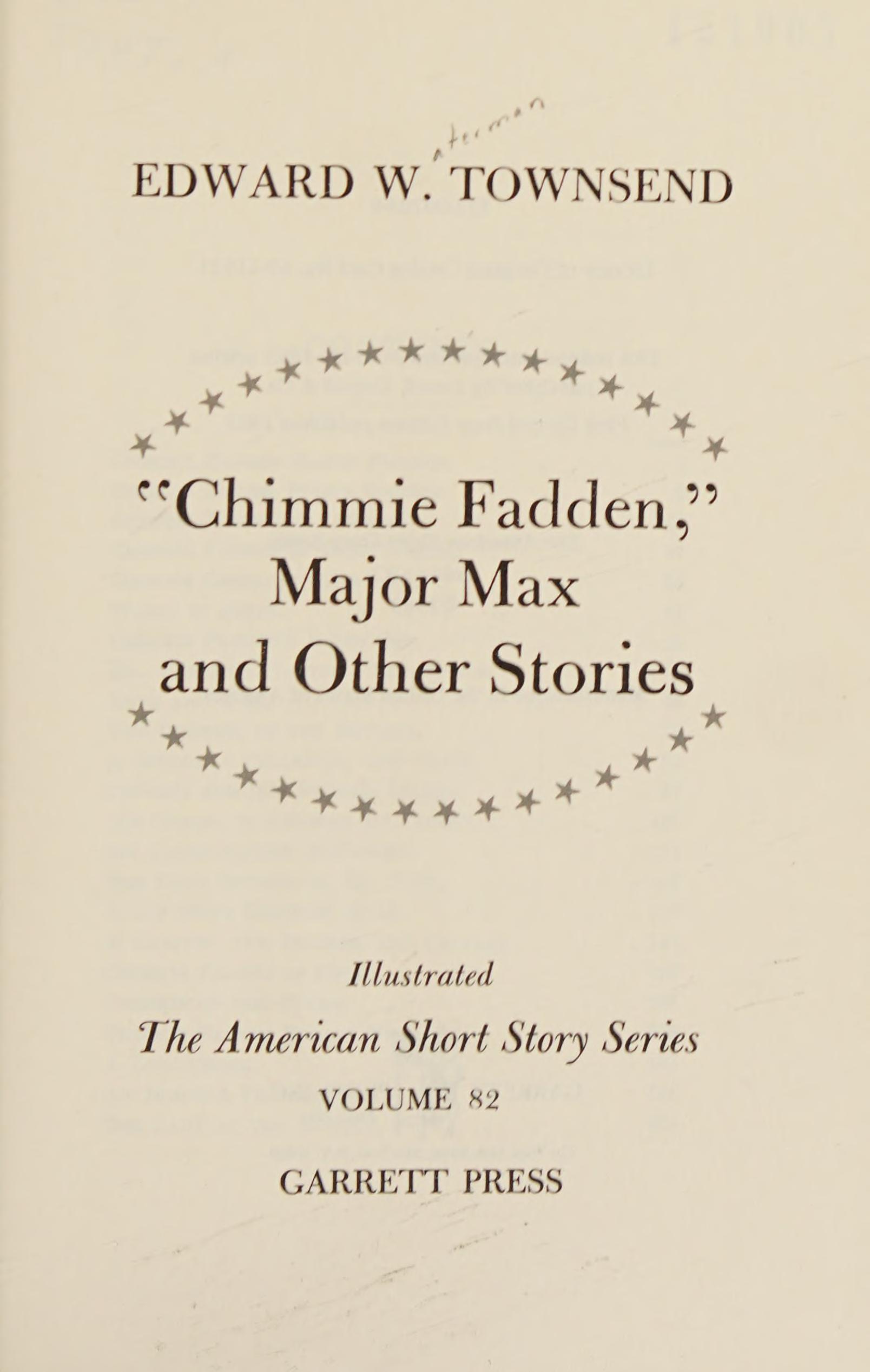 Chimmie Fadden,