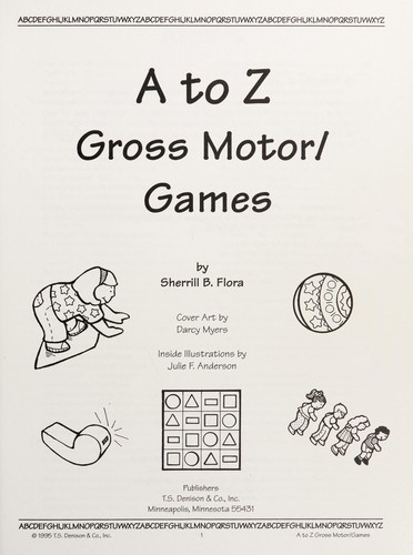 A to Z Gross Motor/Games