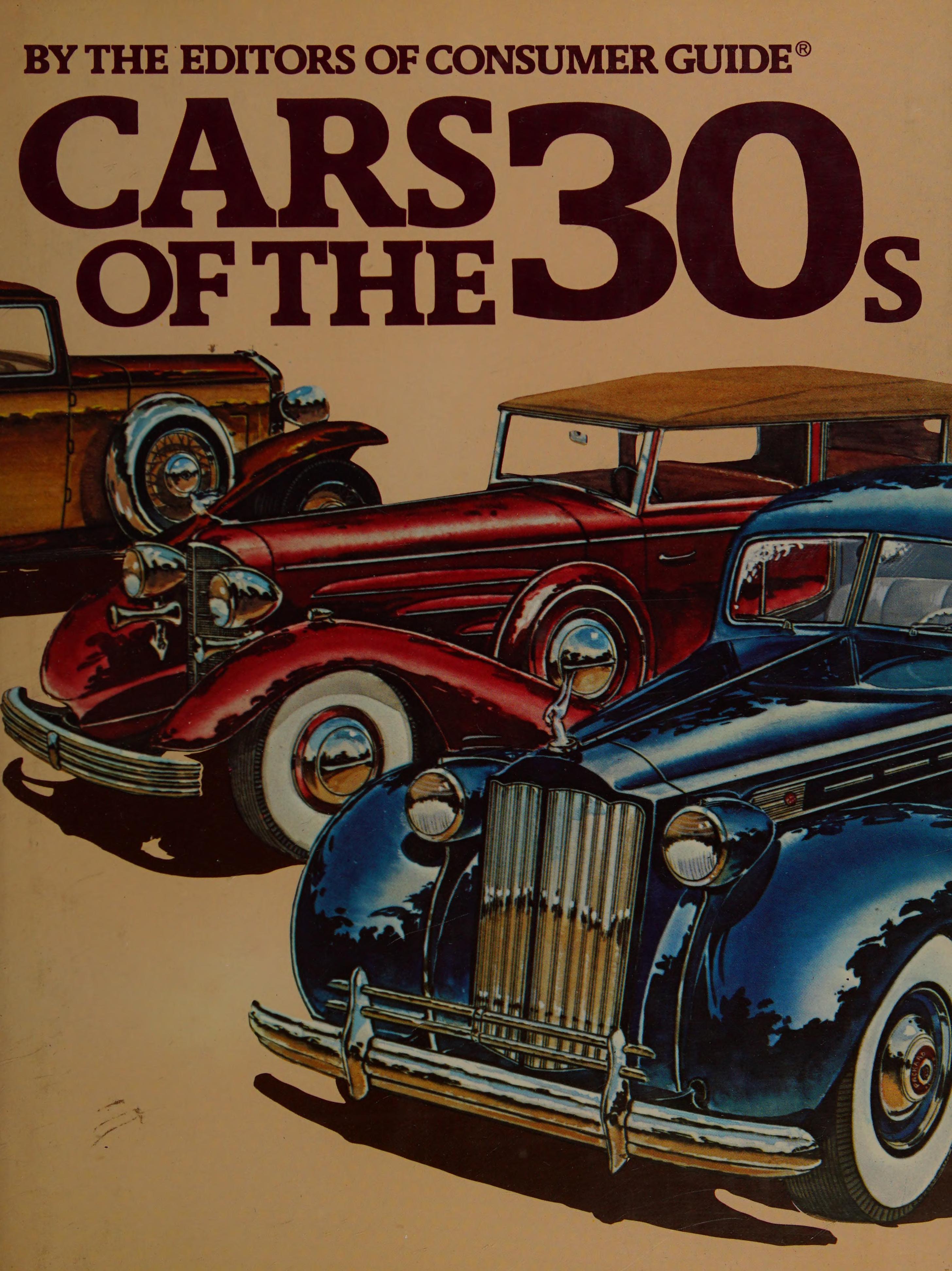 Cars Of The Thirties