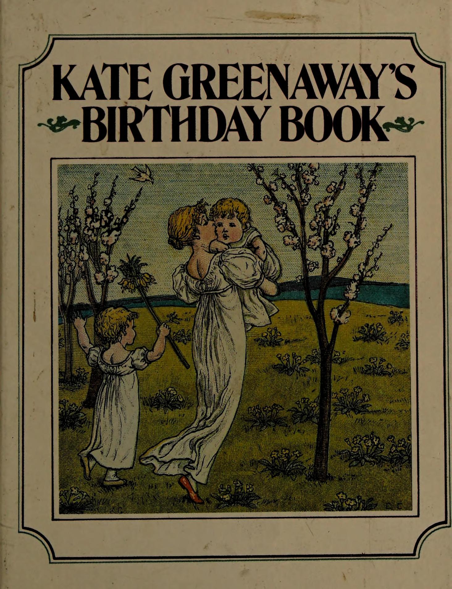 Kate Greenaways Birthday Book
