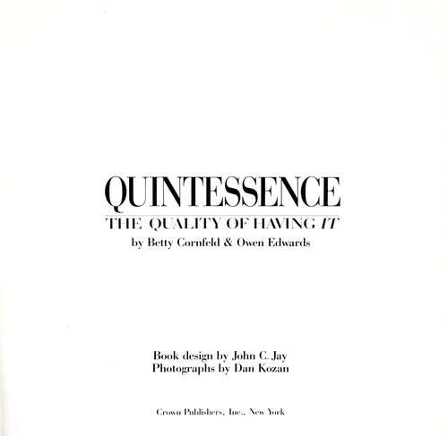 Quintessential