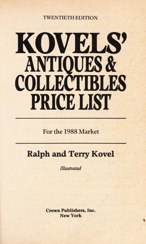 Kovels Antiques & Coll Price L