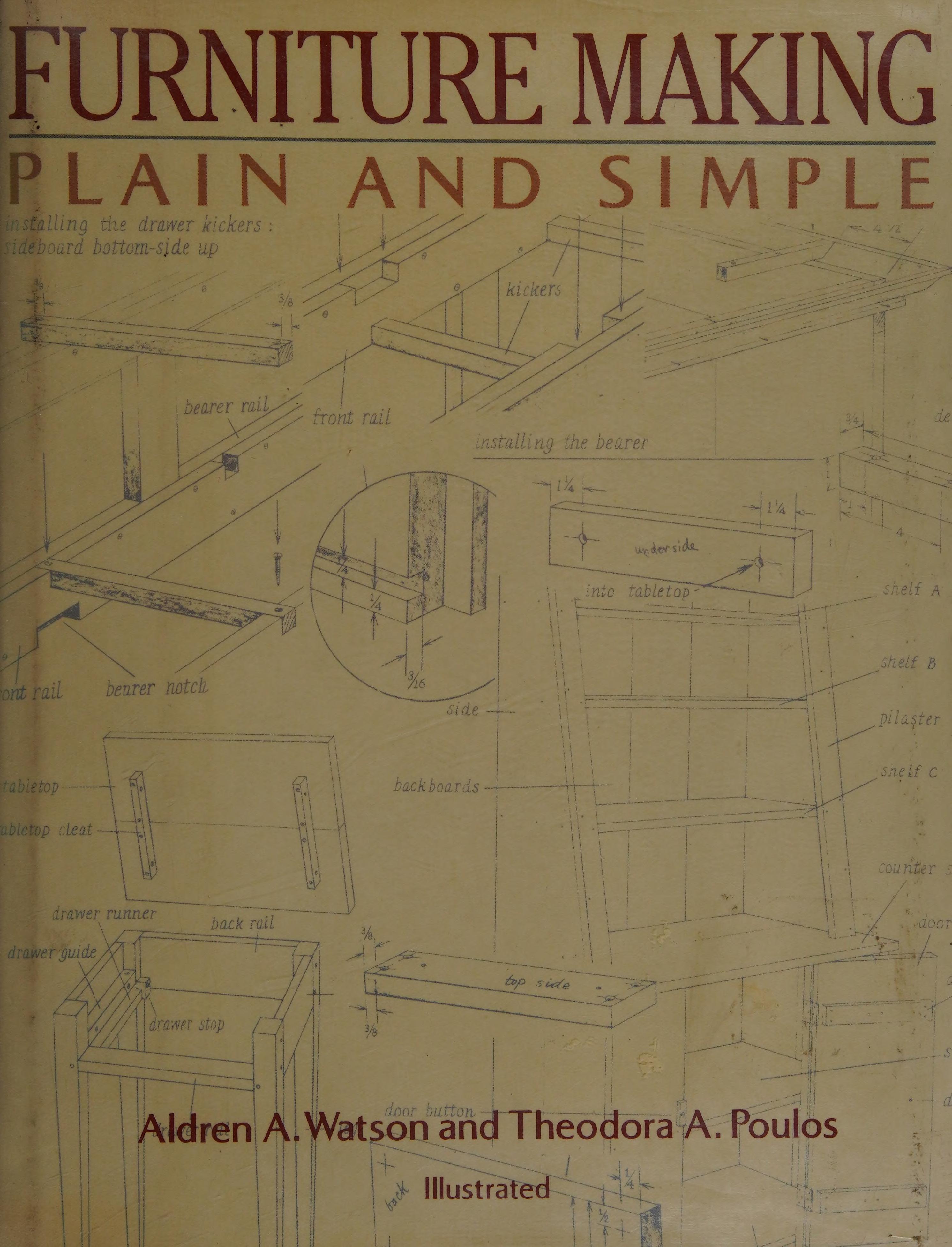 Furniture Making Plain & Simple