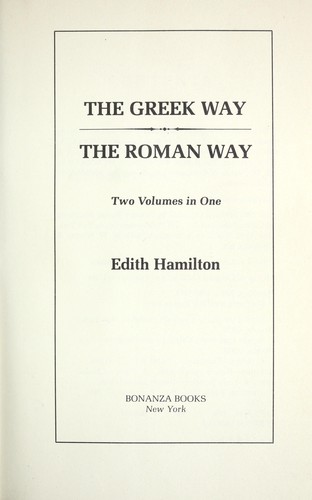 Greek Way/Roman Way