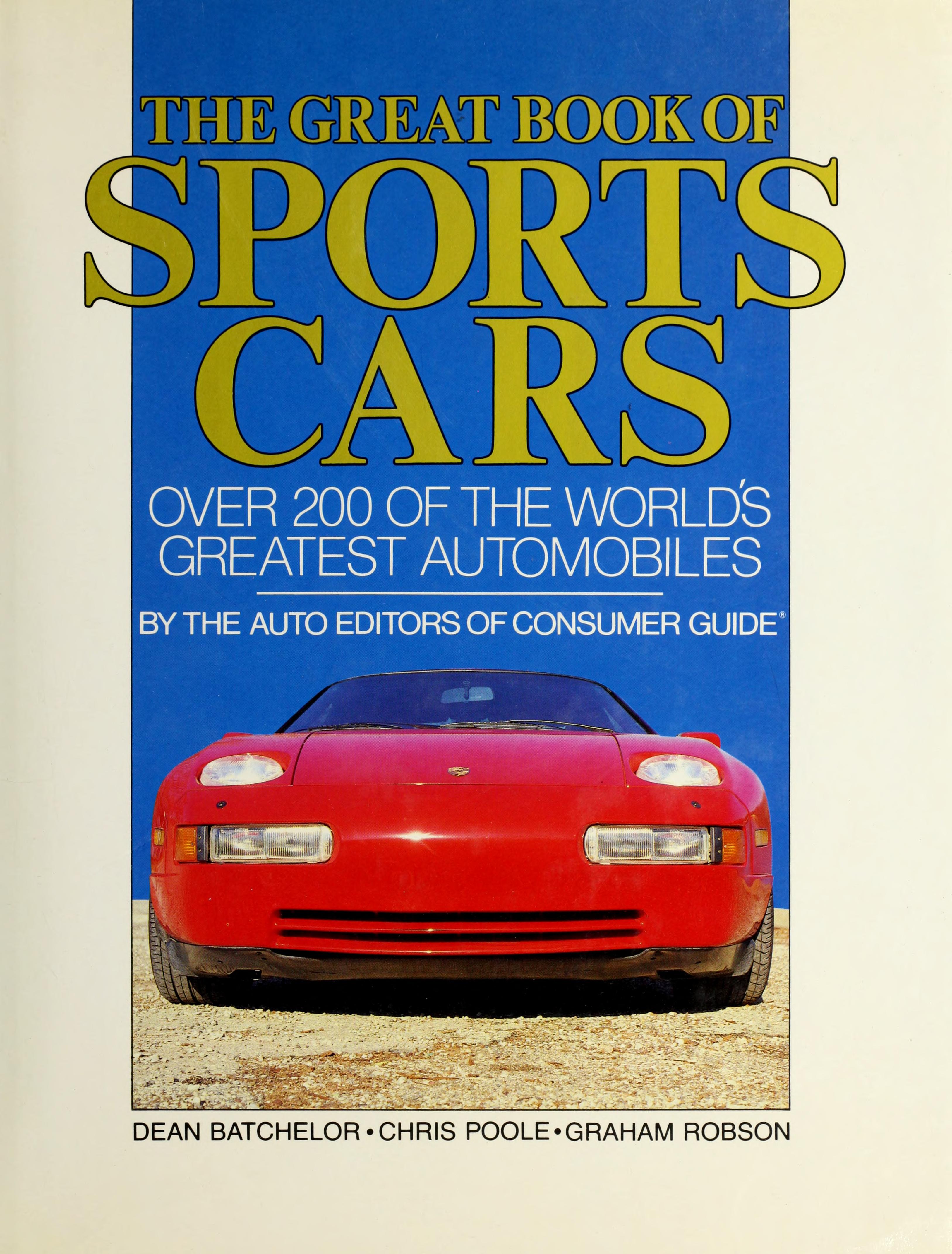 Great Book Of Sports Cars