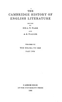 Cambridge History of English Literature 6