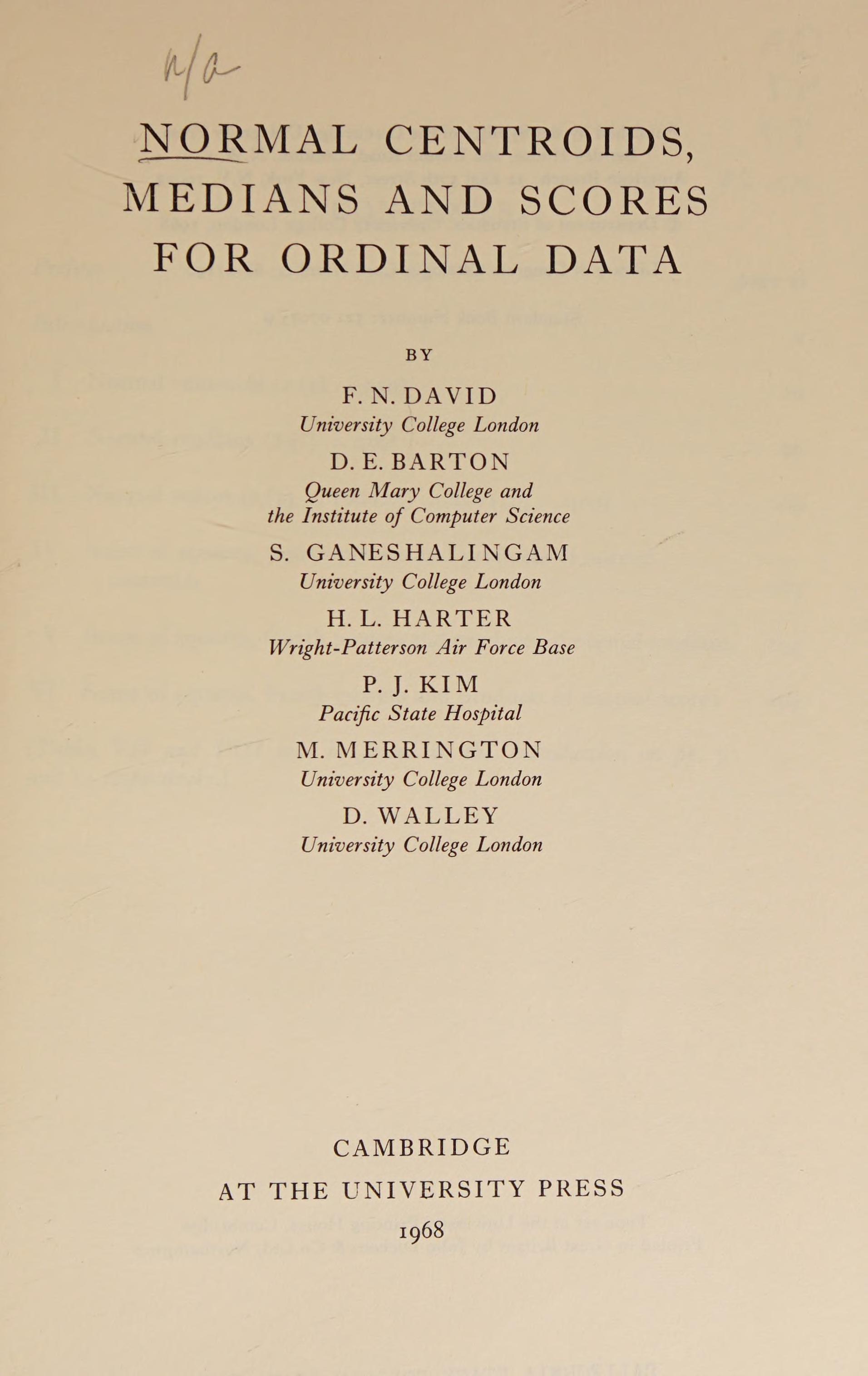 Tracts for Computers 29