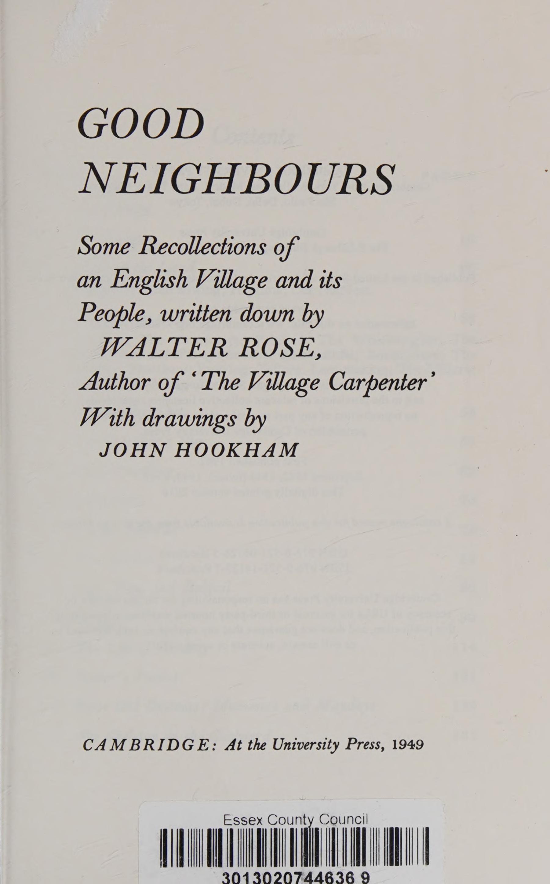 Good Neighbours